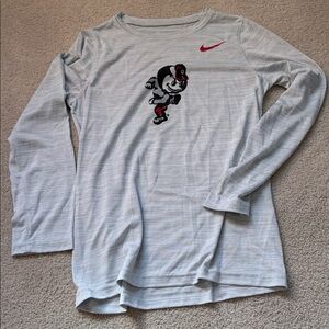 Nike Light Gray Dri-FIT Tee